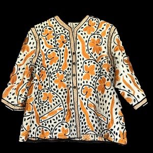 Vintage Embroidered Mexican Ornate Boho Jacket MP